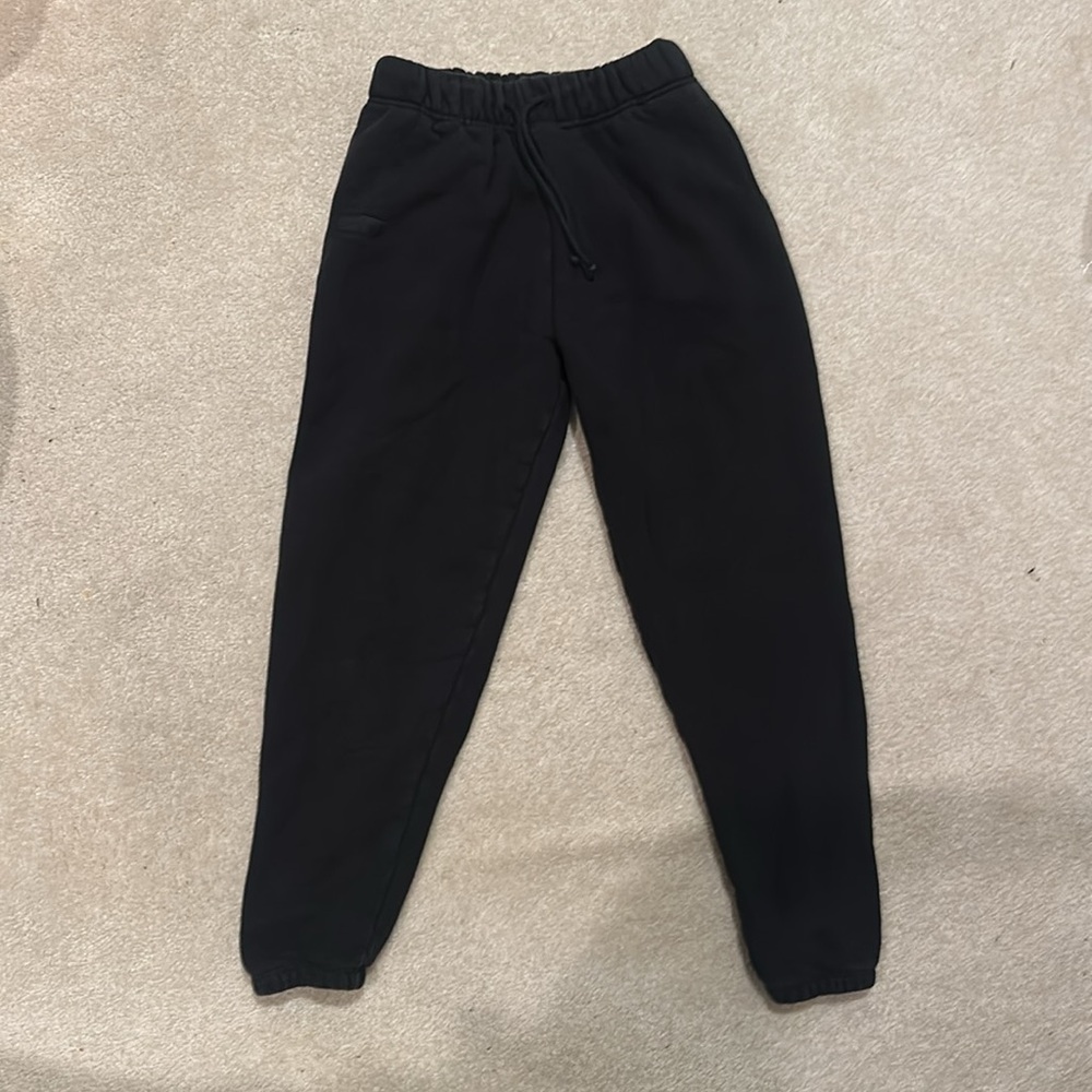 Set Active Onyx Black Heavyweight Sweatpant Size Medium
